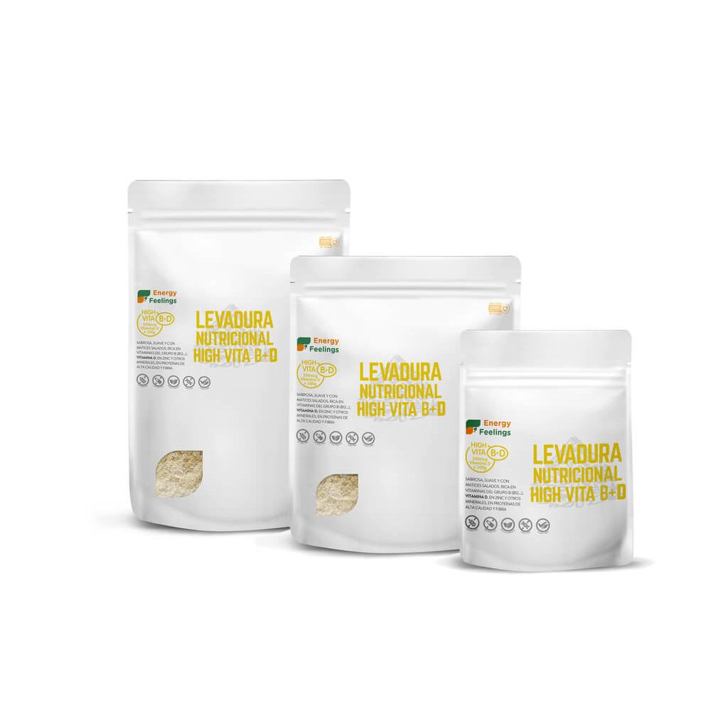 Levadura nutricional high vitamina D Energy Feelings 250 g