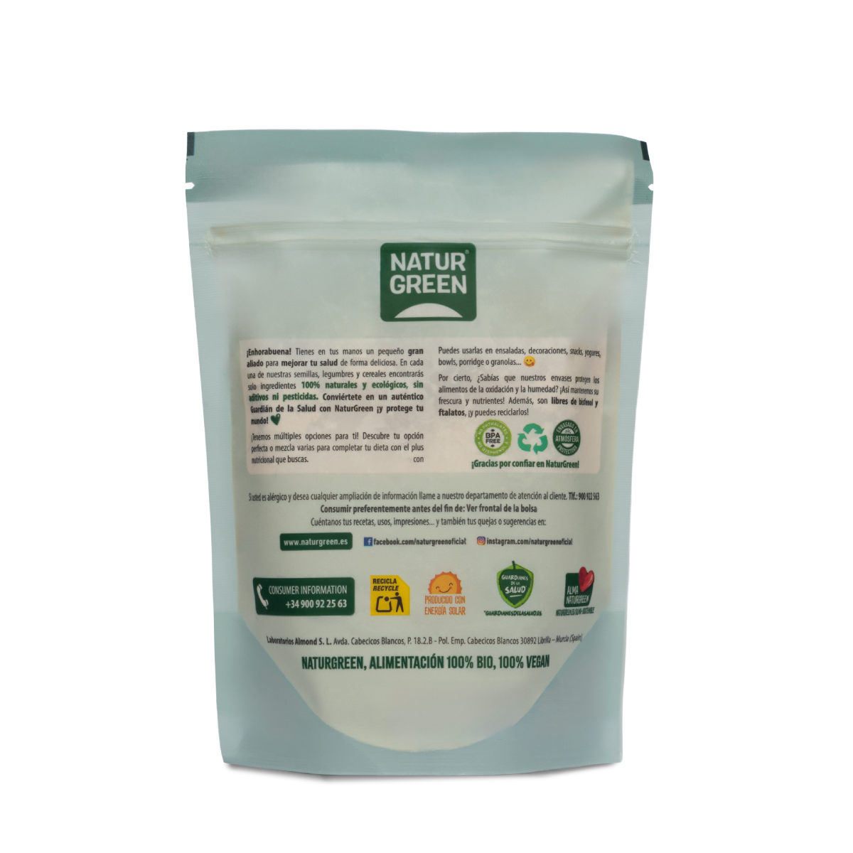 Naturgreen Pea Protein 250 g