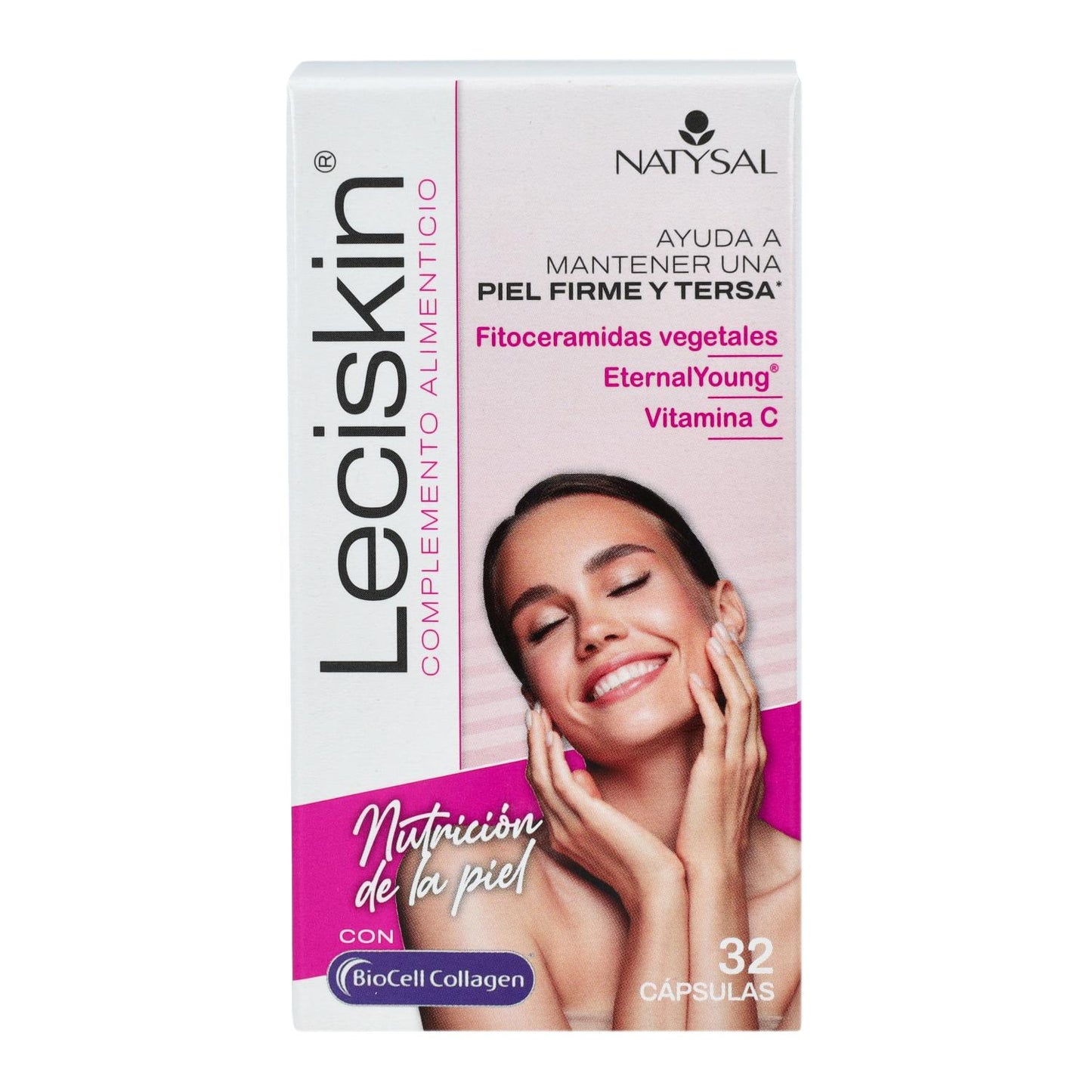 Leciskin voedingssupplement voor een stevige en gladde huid Natysal 32 capsules
