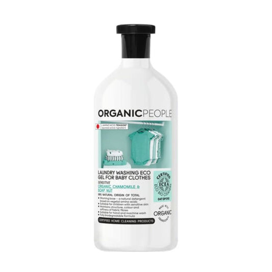 Organic Chamomile and Soap Nut Liquid Detergent, Organic People, 1000 ml