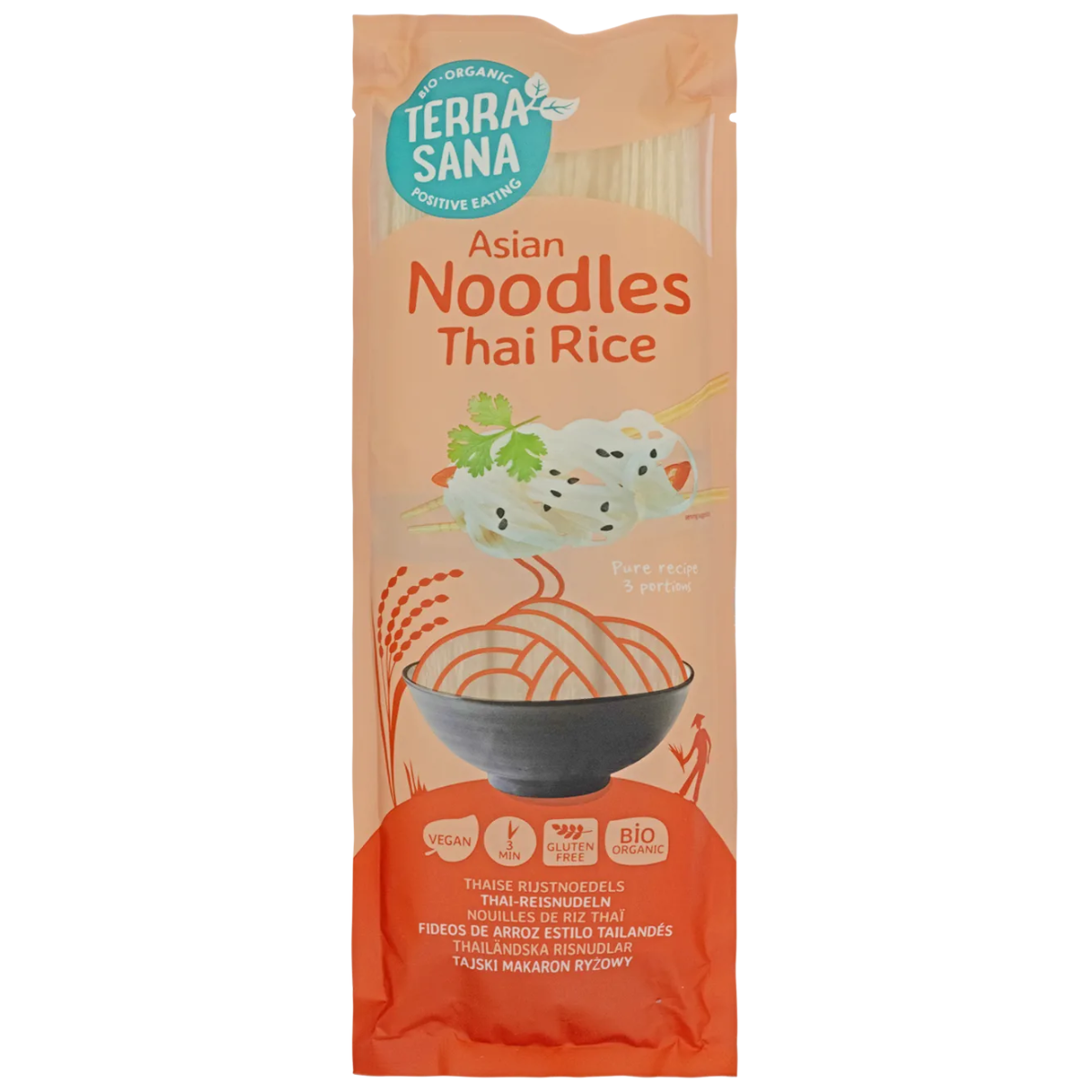 Reisnudeln Noodles Thai Terrasana 250 g