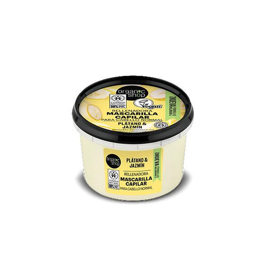 Odżywcza maska do włosów z bananem i jaśminem Organic Shop 250 ml