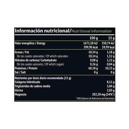 Elisir: Collagene + Olio TCM, 450 g Paleobull Elisir Cacao 450 g