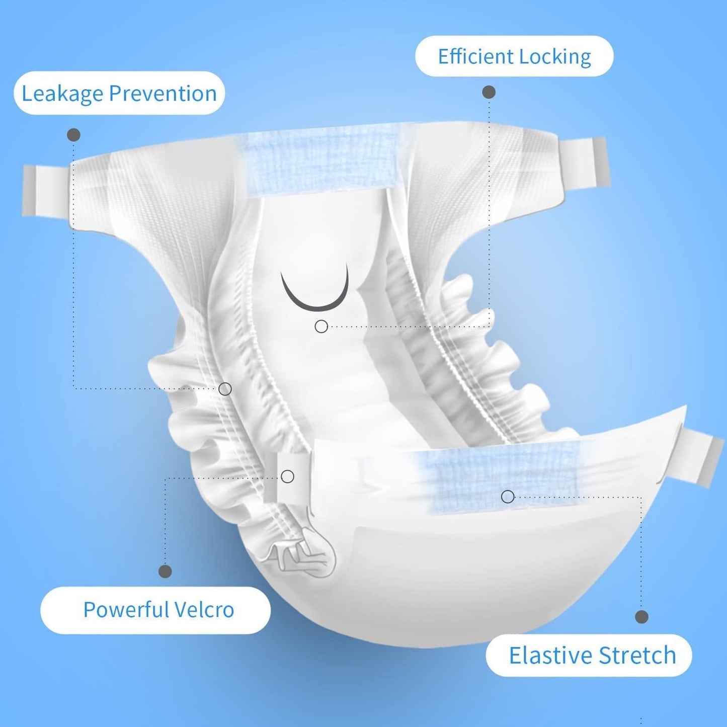 Pañales para perro Hembra XS Nobleza 12 ud