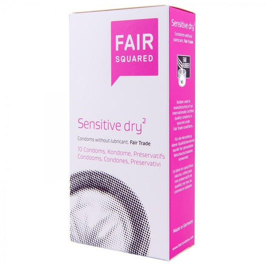 Prezerwatywy Fair Sensitive, 10 szt. Fair Squared