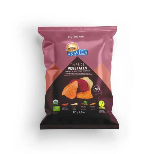 Chips vegetali in olio extravergine di oliva Añavieja 80 g