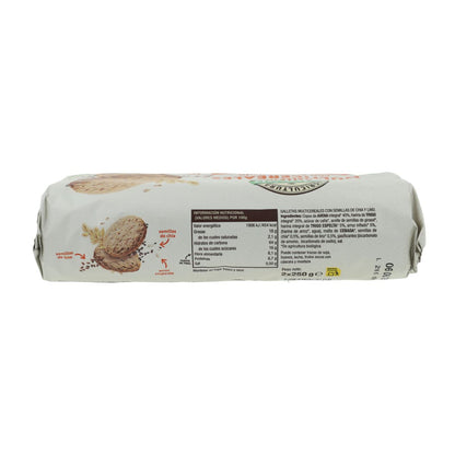Biocop Organic Multigrain Biscuits with Puffed Rice, 2 packs, 500 g