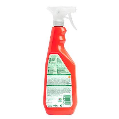 Limpia Vitro e Inducción Naranja eco Frosch 750 ml