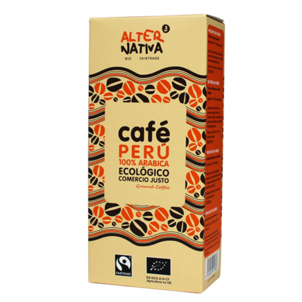 Alternativa malet kaffe från Peru, 250 g
