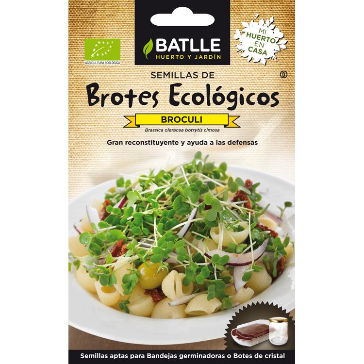 Ekologiska broccolifrön för groddar Batlle