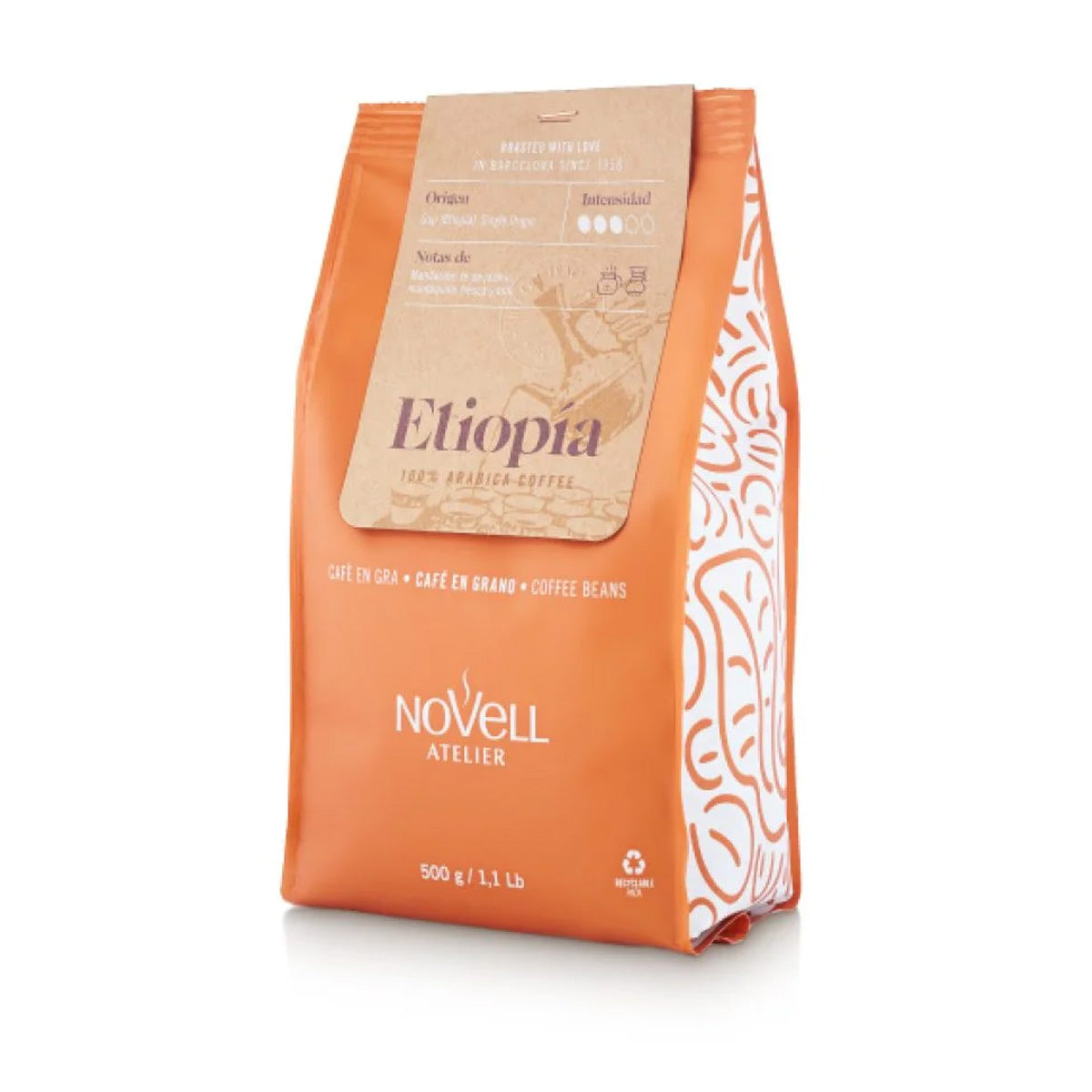 Caffè in grani Ethiopia Novell 500 g