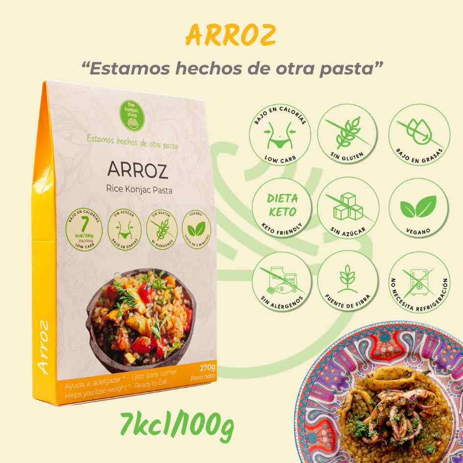 Riz de konjac La Boutique du Konjac 270 g