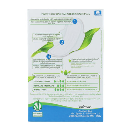 Dagverband met vleugels in individuele verpakking Organyc 10 stuks