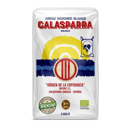 Riz rond blanc Calasparra 1 kg