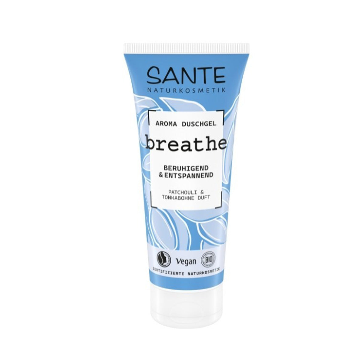 Gel doccia Breathe Sante SANTE, 200 ml