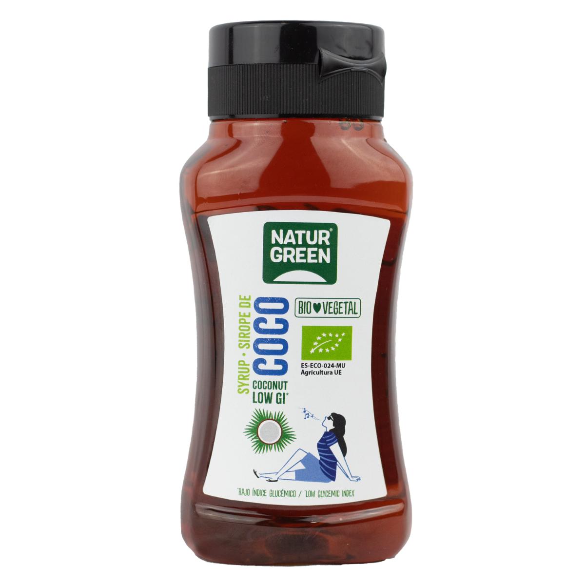 Sirope de coco BIO Naturgreen 255 ml / 350 g