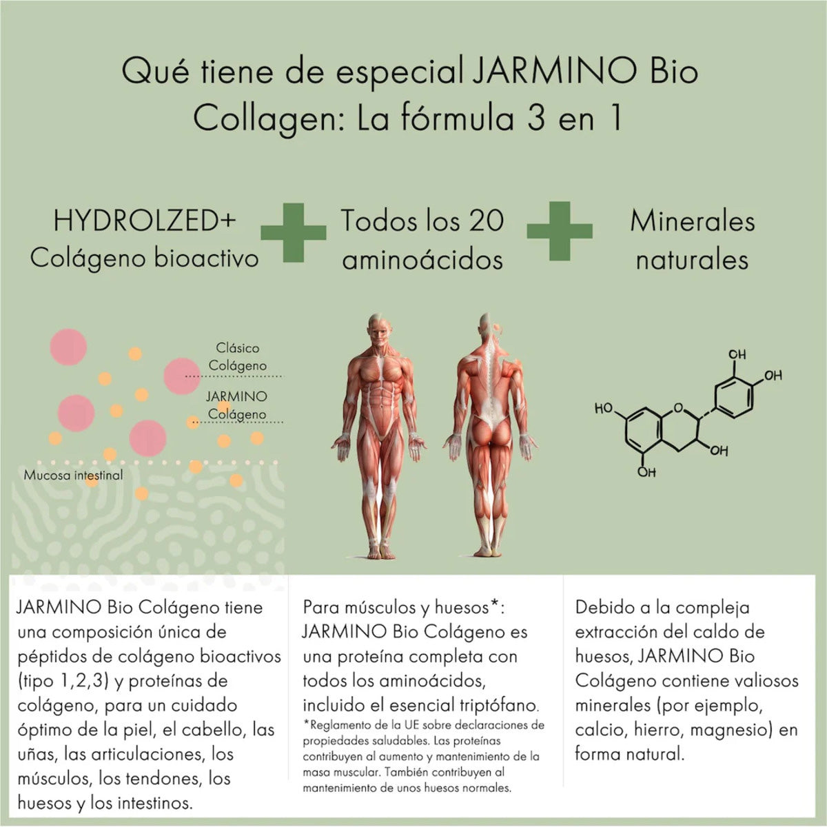 Biologisch collageenpoeder Jarmino 300 g