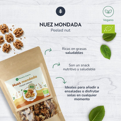 Nueces peladas ECO Planeta Huerto 250 g