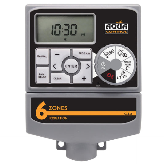 Programmeur d'arrosage 6 zones Aqua Control