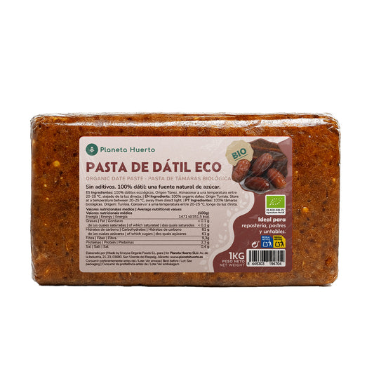 Pasta di datteri 100% naturale Planeta Huerto 1 kg