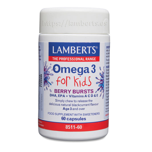 Omega 3 für Kinder, Lamberts, 60 Kapseln