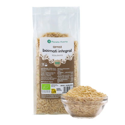 Riso Basmati integrale ECO Planeta Huerto 500 g