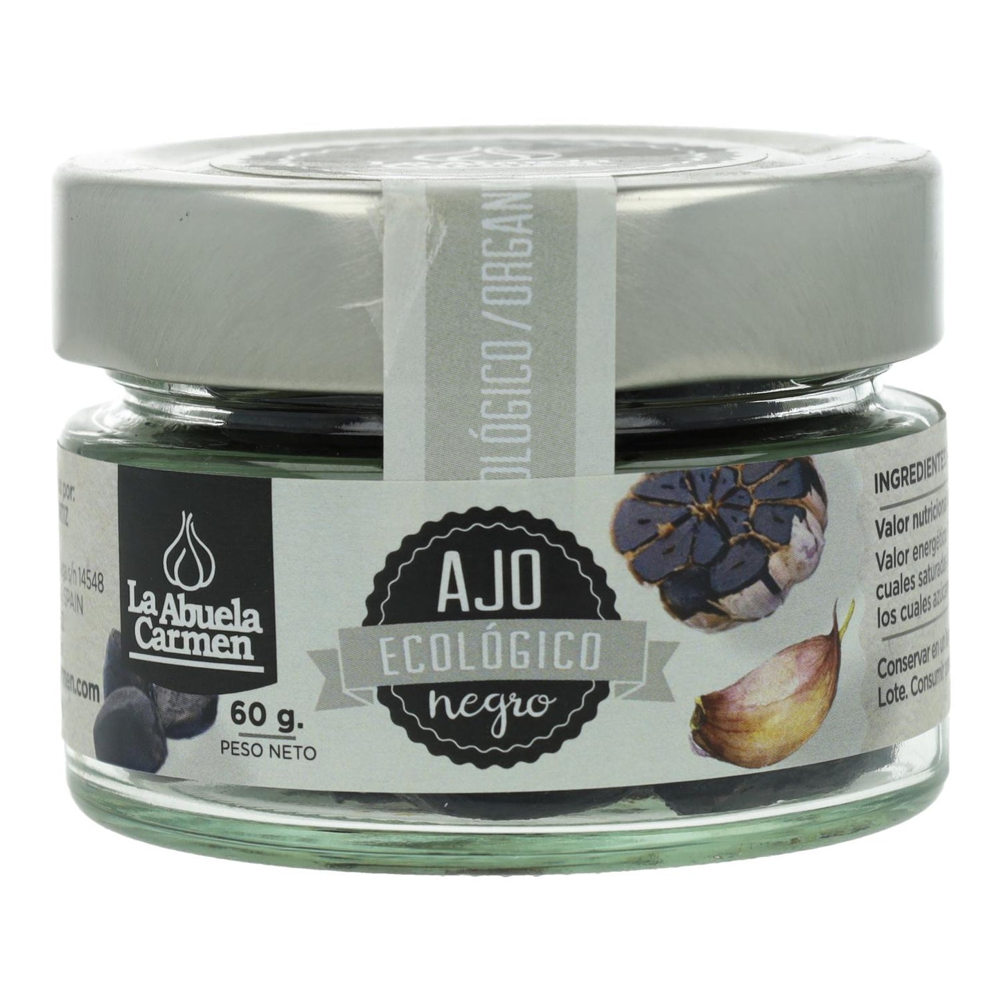 Ajo Negro pelado La Abuela Carmen 60g