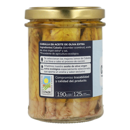 Pak 3x Makreel in olijfolie ECO Planeta Huerto 190 gr