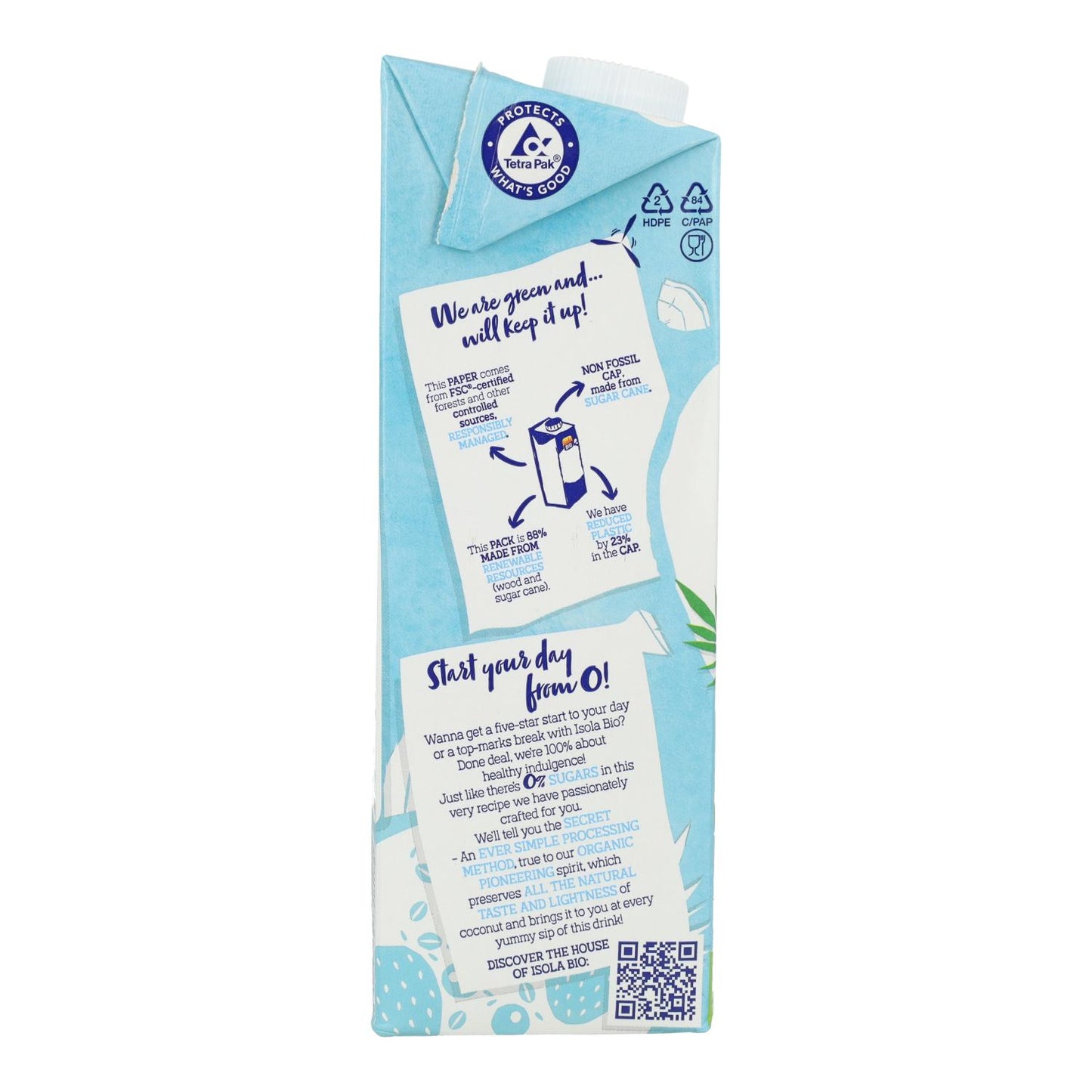 Napój kokosowy bez cukru Bio Isola Bio 1 l