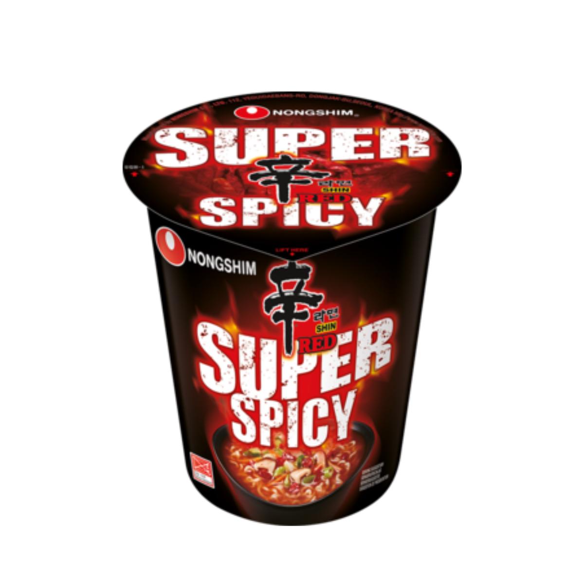 Nong Shim Sehr scharfe Instant-Nudelsuppe 68 g