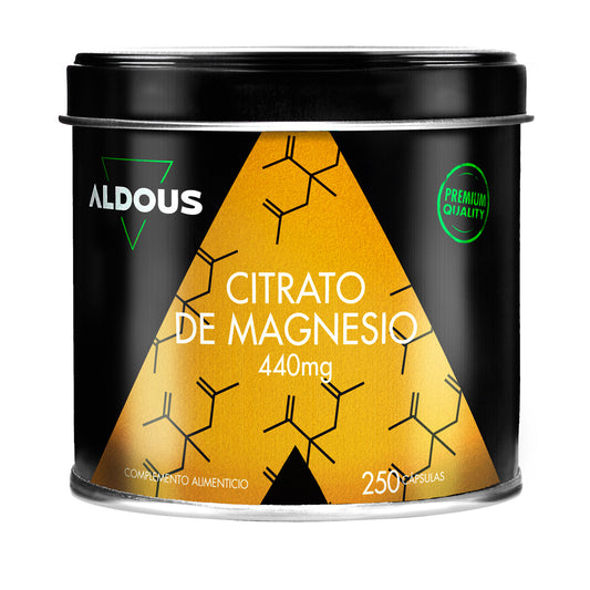 Magnesiumcitrat Aldous 250 kapslar