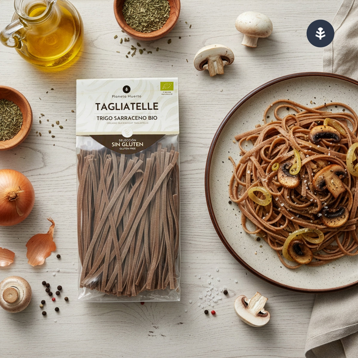 Planeta Huerto Gluten-Free Organic Buckwheat Tagliatelle 350 g