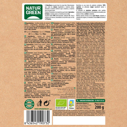 Graines de chanvre décortiquées Naturgreen 200 g