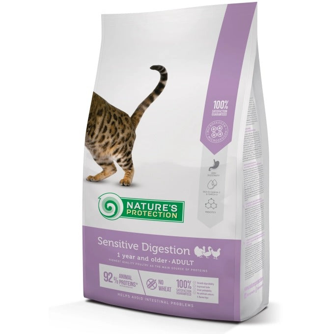 Nature's Protection Cat Sensitive Digestion Pluimvee Kattenvoer 2 kg