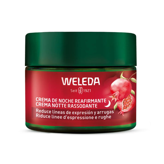 Straffende Nachtcreme mit Granatapfel und Maca-Peptiden von Weleda 40 ml