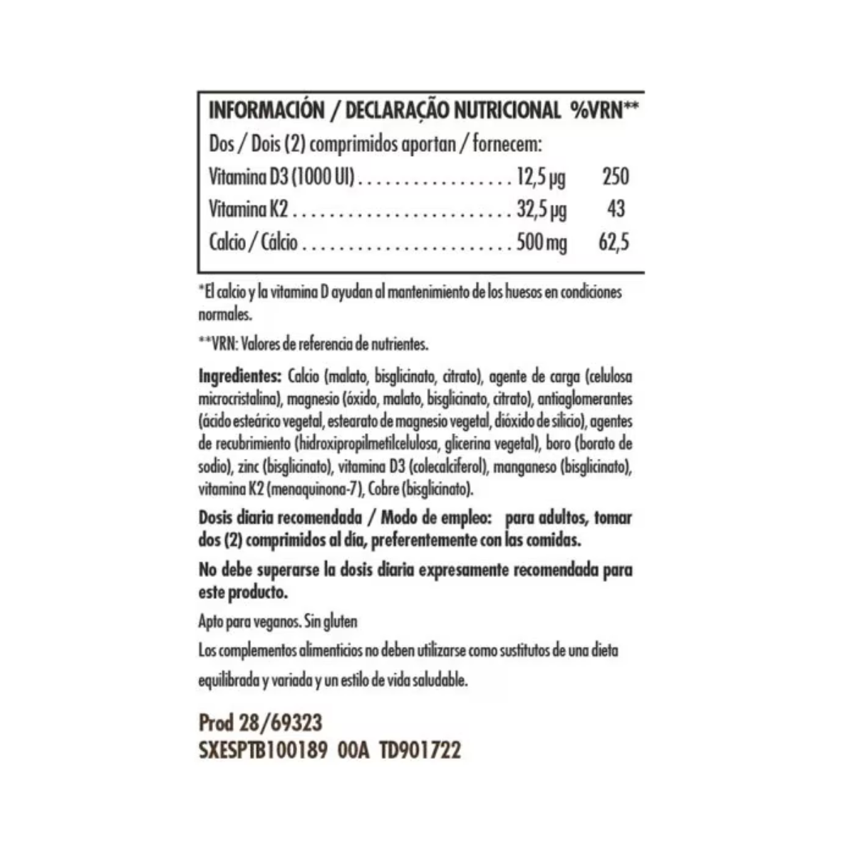 Suplement diety Ultimate Bone Support Solgar 120 tabletek