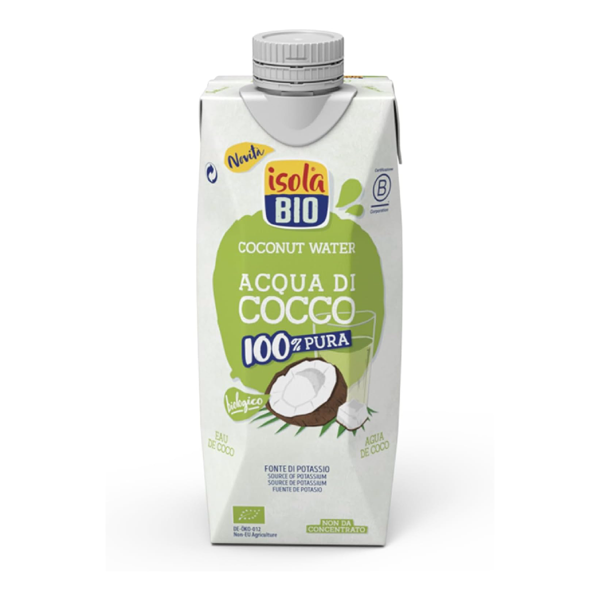 Acqua di cocco BIO Isola Bio 500 ml