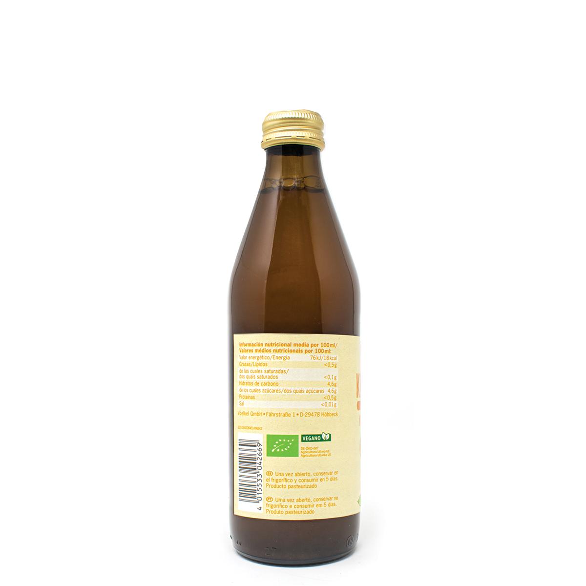 Kombucha al Maracuja e Limone Bio  Voelkel 330 ml