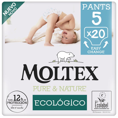Moltex Pure & Nature T5-blöjor (9-14 kg), 20 st