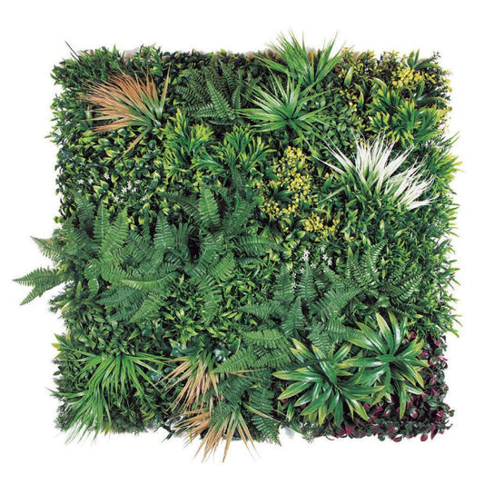 Vertikal konstgjord trädgård Sauvage Nortene 1x1 m