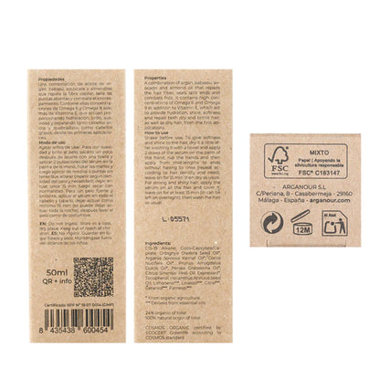 Arganour Argan Oil Hair Serum 50 ml