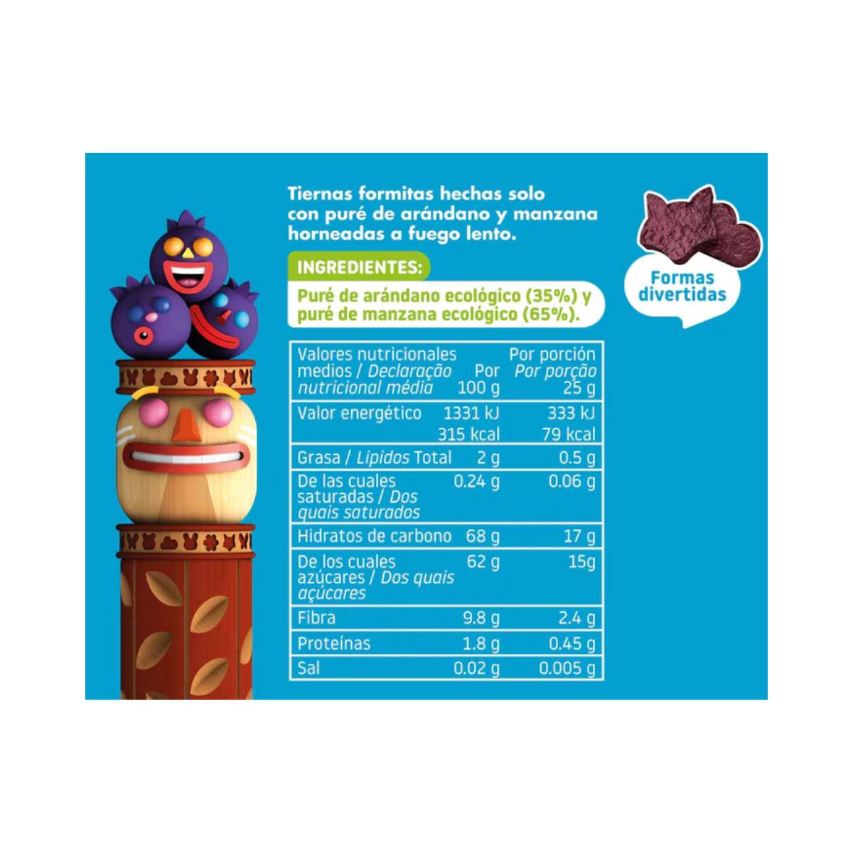 Przekąska jabłkowo-żurawinowa ECO 25 g, Triboo