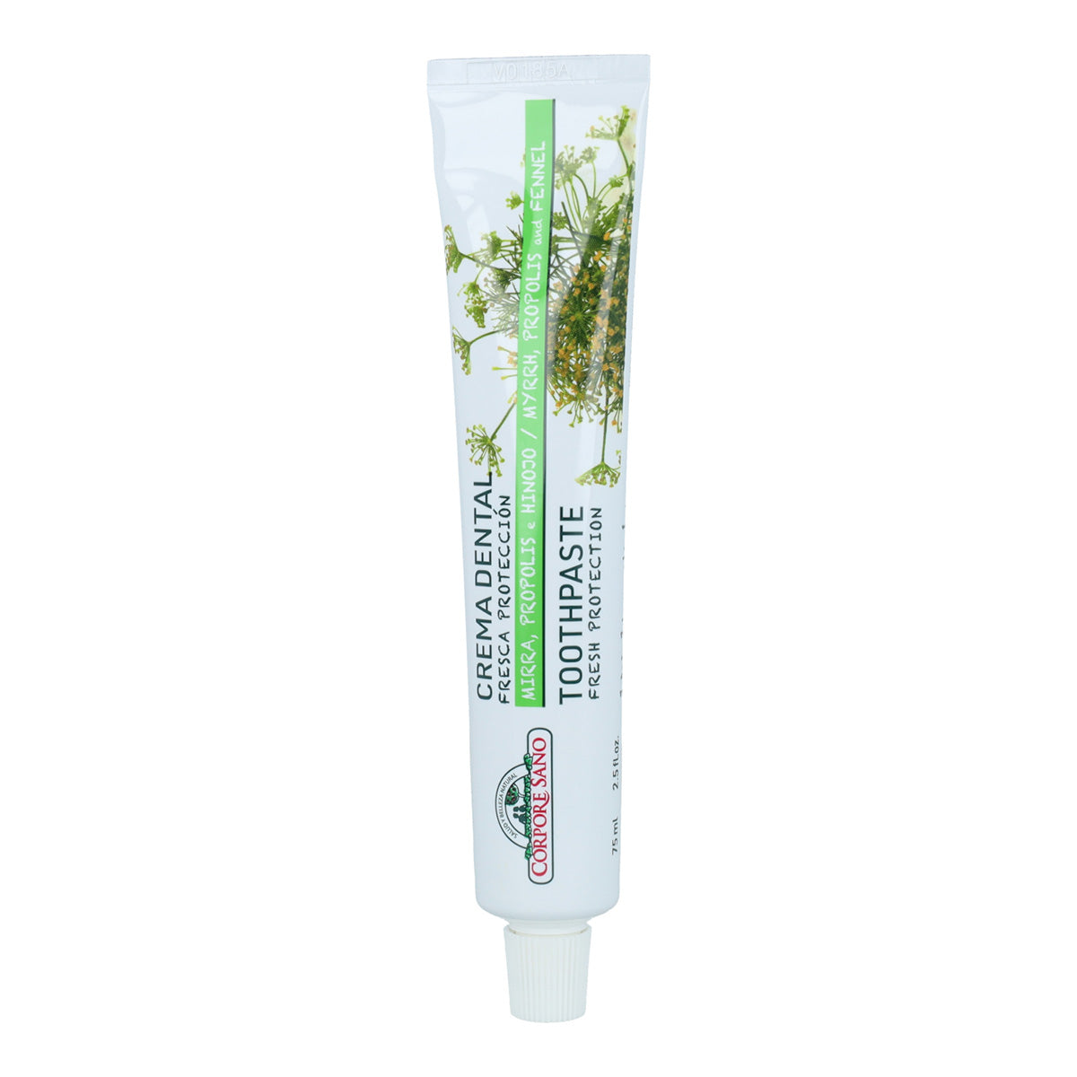 5er-Pack Zahnpasta Myrrhe, Propolis und Fenchel Corpore Sano 75 ml