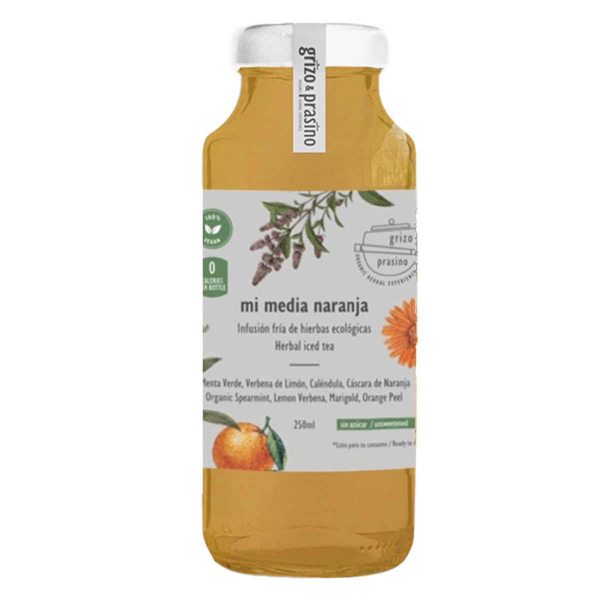 RTD-te Mi media naranja Grizo & Prasino 250 ml