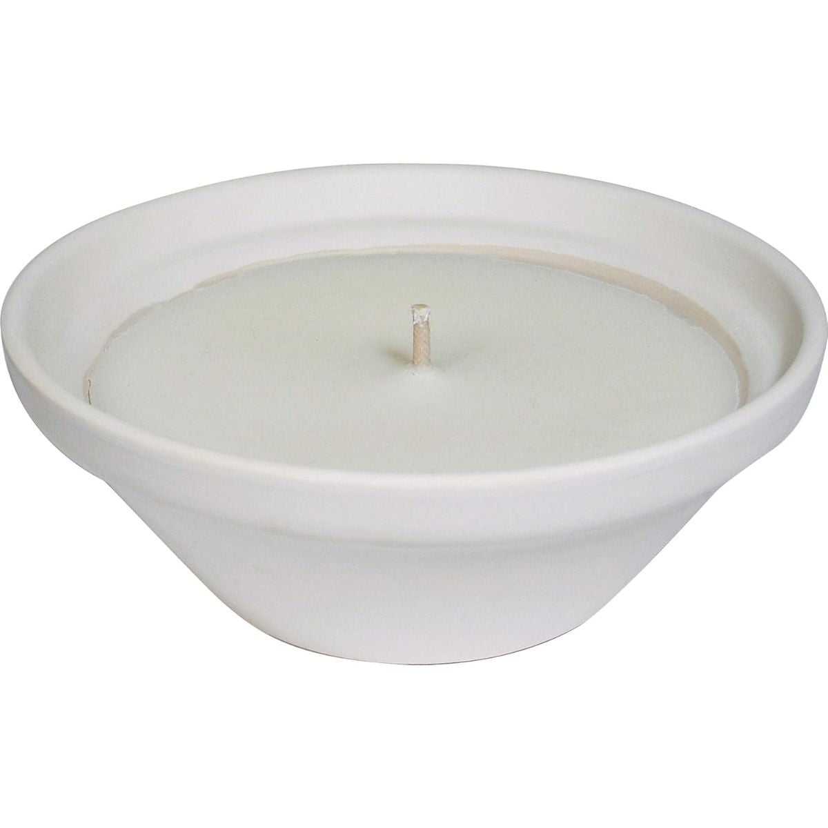 Witte citronella-muggenkaars Ø22 cm Roura