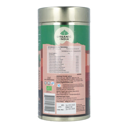 Tulsi et Masala Chai Organic India 100 g
