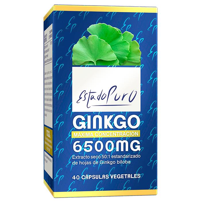 Estado Puro Ginkgo 6500 mg 40 kapslar