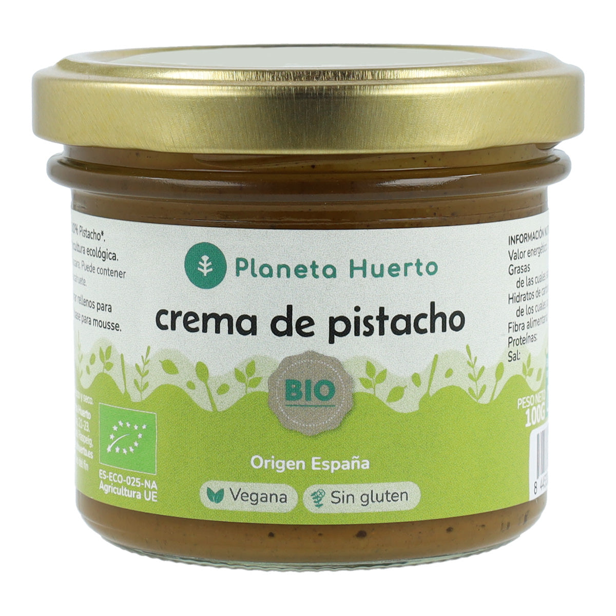 Pakket 2x Pistachecrème 100% ECO Planeta Huerto 100 g