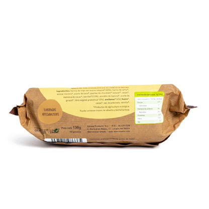 Glutenvrije koekjes van boekweit, chocolade en hazelnoten BIO Zealia 130 g