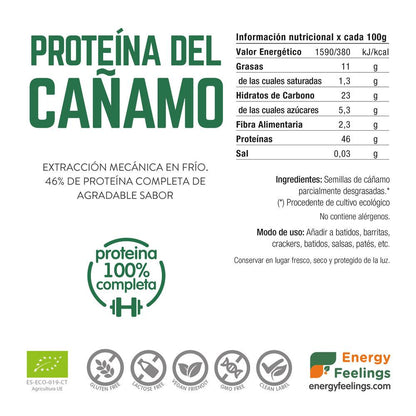 Energy Feelings Hemp Protein ECO  500 g